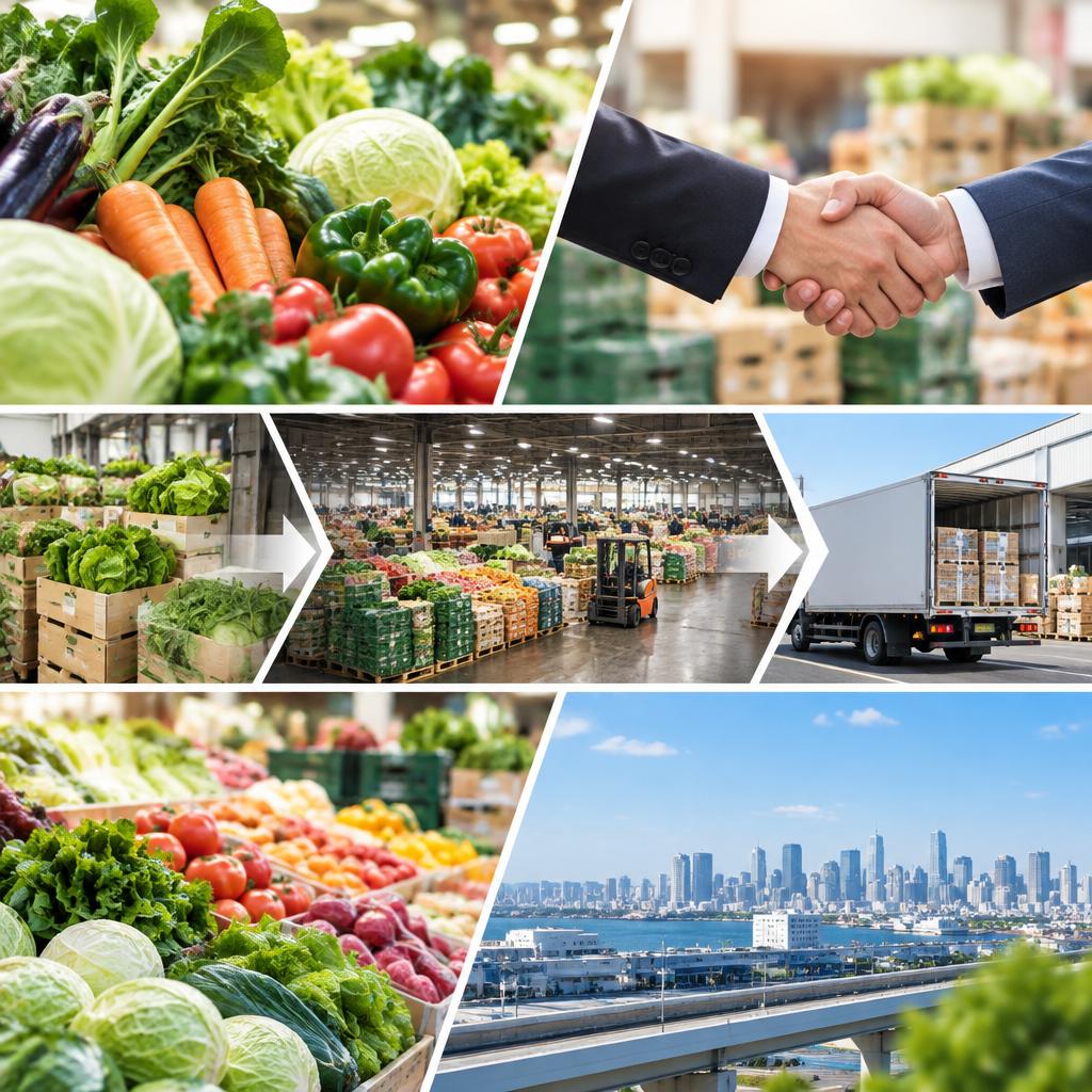 野菜と果物の価値を届ける、営業の仕事とは